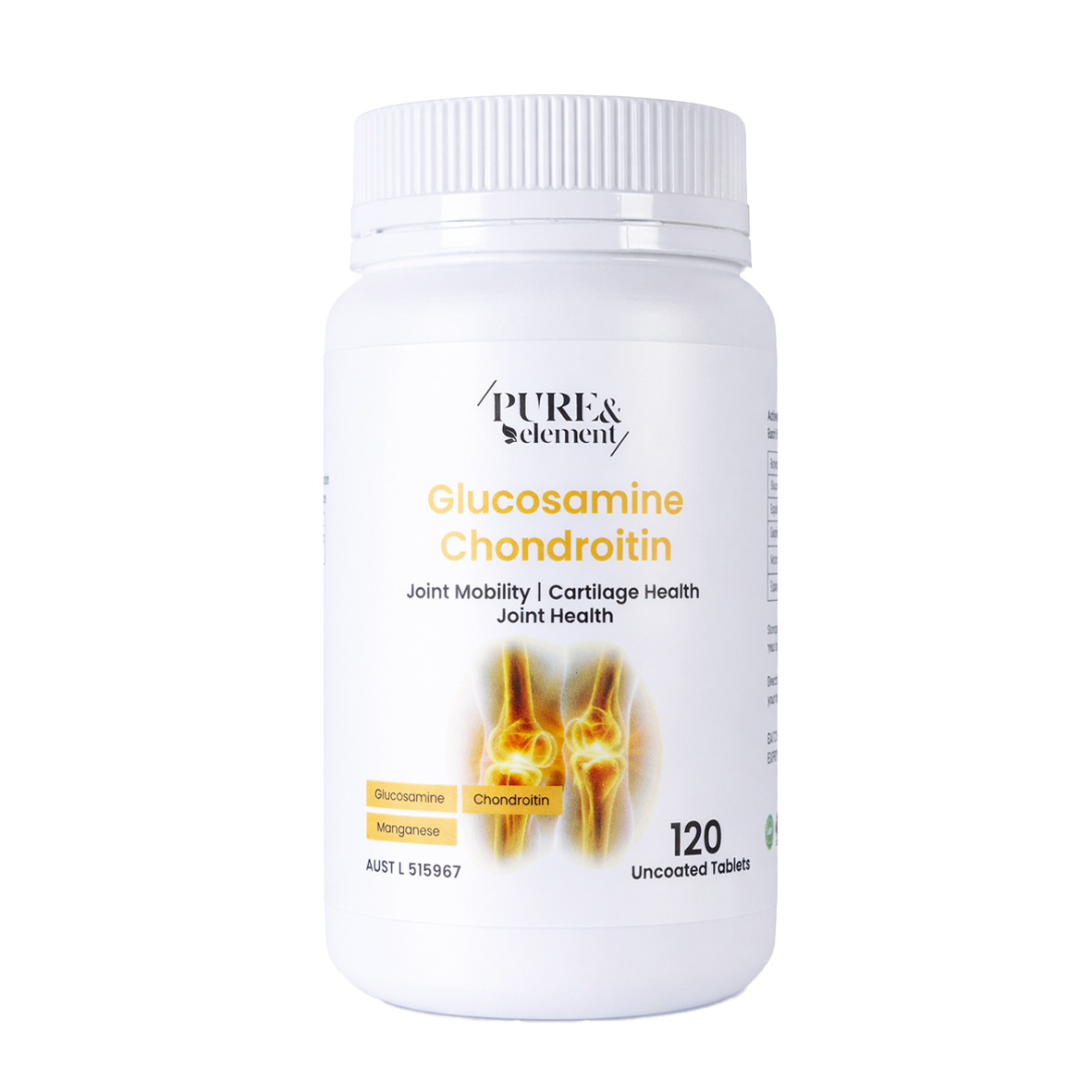 PureElement Glucosamine Chondroitin bottle