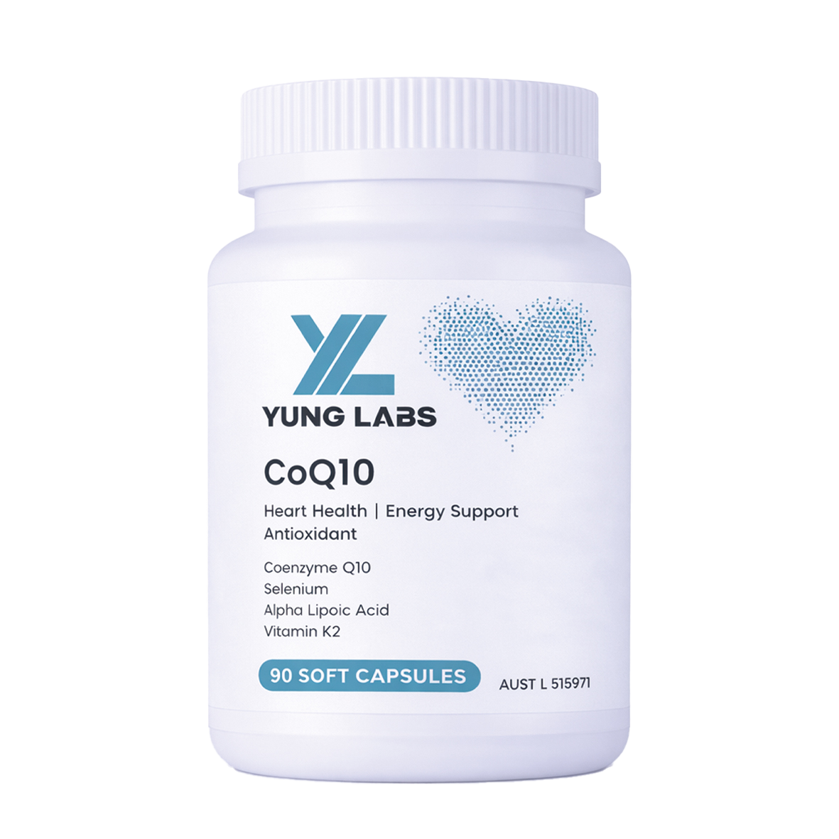 YUNG LABS CoQ10 bottle