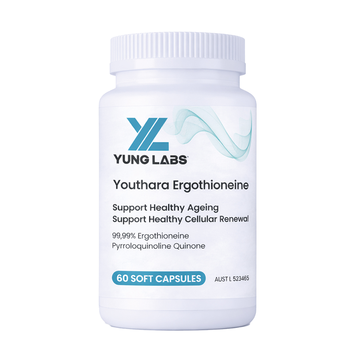 YUNG LABS Youthara Ergothioneine bottle